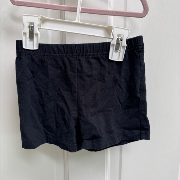 Simple Joys by Carter's 4T Girls Black Athletic Bike Gymnastics Shorts - Picture 1 of 3